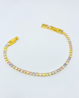 Bracciale tennis rainbow