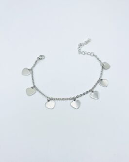 Bracciale con cuori
