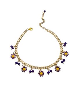 Cavigliera Bellis Purple